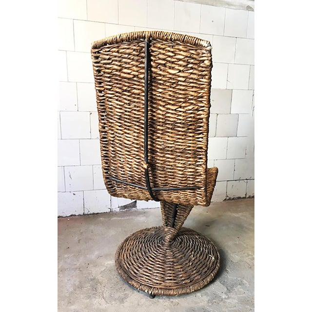 Mid-Century Modern S Chair in Braided Rope by Marzio Cecchi, 1970s For Sale - Image 3 of 8