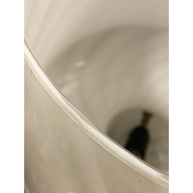 Vintage Glass Mushroom Lamp, 1980s For Sale - Image 9 of 14