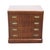 Contemporary Mount Airy Solid Mahogany Traditional Contemporary 32" File Cabinet 1748-536 For Sale - Image 3 of 11