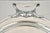 Victorian Antique Meriden B Co. Victorian Silver Plated Oval Serving Platter Tray Engraved For Sale - Image 3 of 12