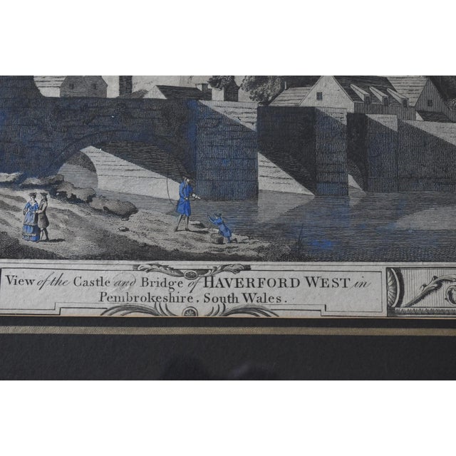 Antique 1754 Engraving of a British Castle For Sale - Image 4 of 8