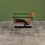 Metal Charles Pollock Tan Leather Sling Chair for Knoll For Sale - Image 7 of 18