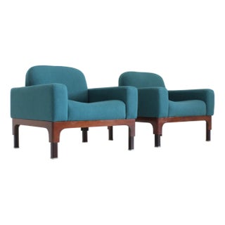 Mid-Century Romantica Armchairs attributed to Piero Ranzani for Elam, Italy, 1950s, Set of 2 For Sale