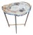 Extremely Rare Petrified Wood Slab Made Into a Table For Sale