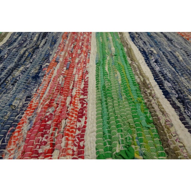 Rag Rug Swedish Mid Century For Sale In Miami - Image 6 of 7