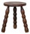 1950s French Wood Tripod Stool For Sale