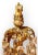 Pair of Antique American Cornelius Gilt Bronze and Crystal Three Arm Candelabra For Sale - Image 6 of 10