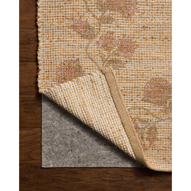 Chris Loves Julia x Loloi Rue Natural / Multi 2'-3" x 3'-9" Accent Rug For Sale In Dallas - Image 6 of 6