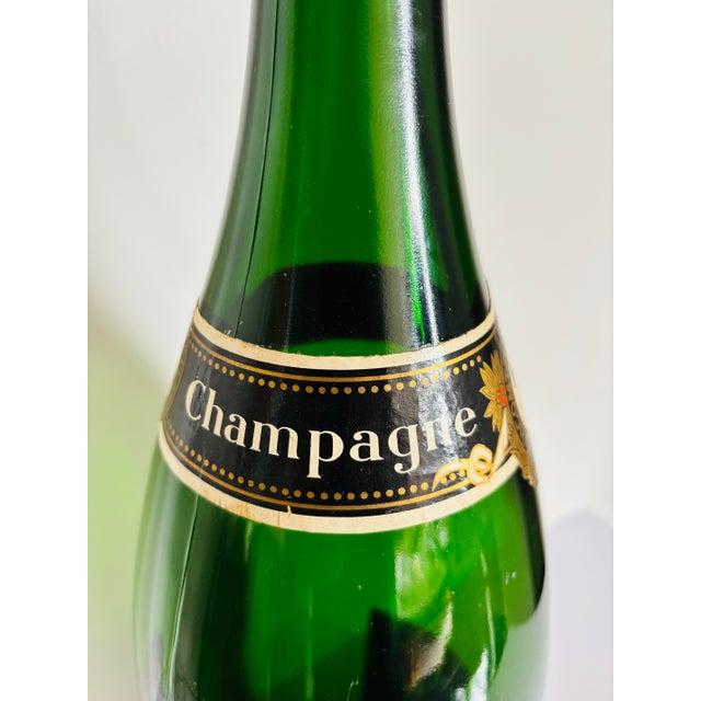 Late 20th Century De Castellane Brut Champagne Specimen Bottle For Sale - Image 9 of 10