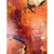 Vintage Abstract Expressionist Oil Painting on Canvas For Sale - Image 4 of 12