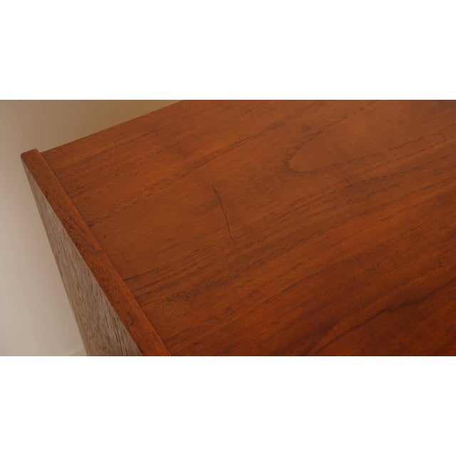 Vintage Danish Chest of Drawers in Teak For Sale - Image 9 of 10