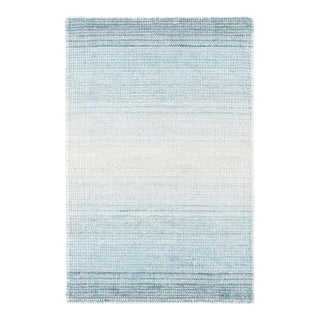 Dash & Albert by Annie Selke Pandora Sky Loom Knotted Rug, 3' x 5' For Sale