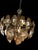 Magnificent 1970s chandelier designed by Oscar Torlasco This piece is attributed to the mentioned designer/maker. It has...