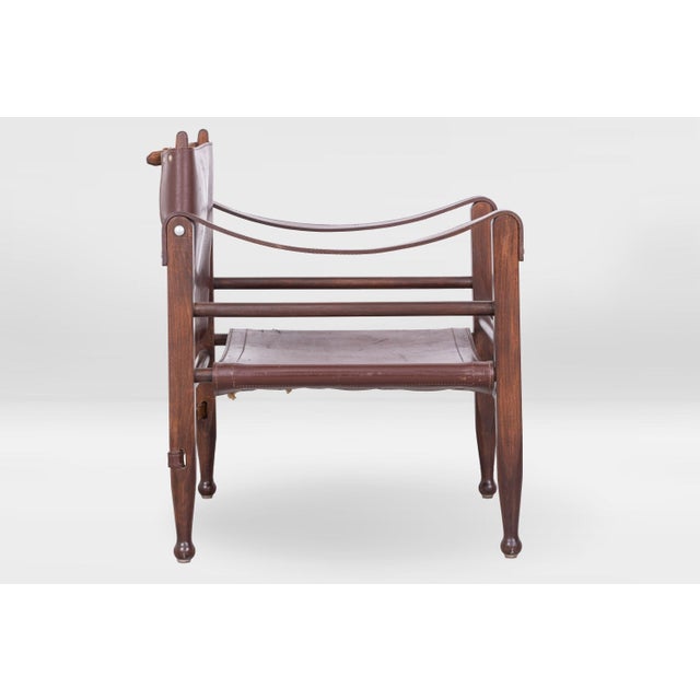 Safari Chair by Kaare Klint, Denmark, 1950 For Sale - Image 3 of 10