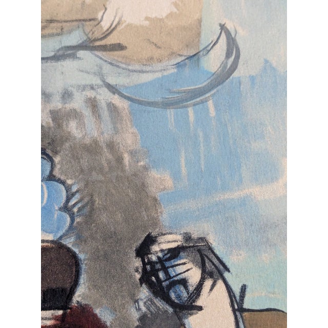 Roger de la Fresnaye, Conquest of the Air, Lithograph, 1968 For Sale - Image 4 of 6