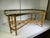 Hollywood Regency 1970s Regency Style Faux Bamboo and Brass Coffee Table For Sale - Image 3 of 12