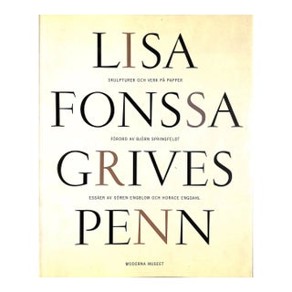 "Lisa Fonssagrives-Penn Sculptures & Works on Paper" 1996 (Inscribed) For Sale