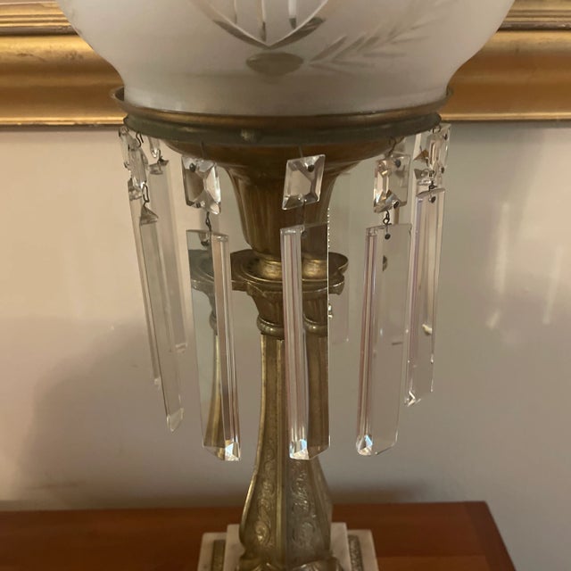American Early 19th Century American Sinumbra Lamp Attr. To H. N. Hooper For Sale - Image 3 of 10