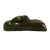 Chinese Oriental Stone Carved Cicada Paperweight Fengshui Display Figure For Sale