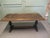 1900 - 1909 Oak Refectory Dining Table, Late 19th Century For Sale - Image 5 of 8