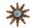 1980s Vintage Large European Dove Sunburst Wall Decor 20"/Holy Spirit For Sale - Image 5 of 7