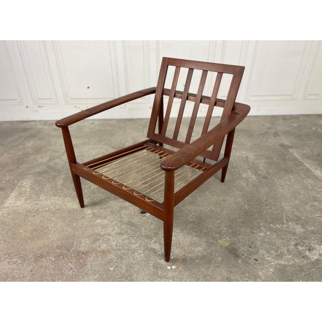 Wood Vintage Scandinavian Lounge Chair, 1960s For Sale - Image 7 of 9