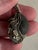 Raw Iron Pyrite Wrapped Pendant in Original Presentation Gift Box For Sale - Image 13 of 18