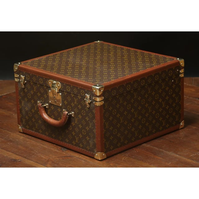 Monogrammed Hat Trunk by Louis Vuitton for Louis Vuitton For Sale - Image 10 of 10