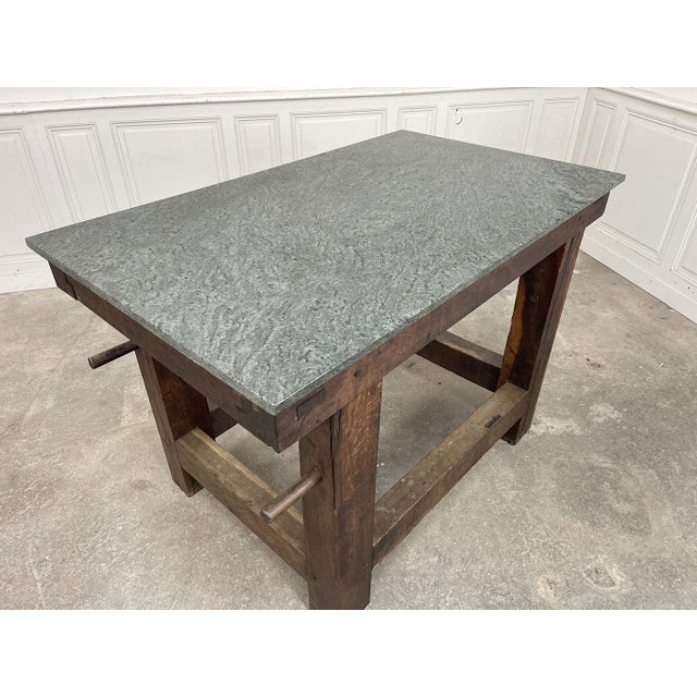 This beautiful 1930s kitchen island is in superb condition and has been subtly updated with the addition of an elegant...