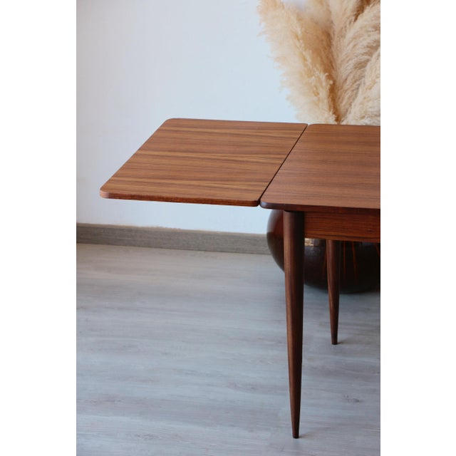 Vintage Scandinavian Teak Extendable Dining Table, 1960s For Sale - Image 17 of 18