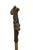 Rustic Deer Stag Head Carved Wood Handle Vintage Walking Stick Cane For Sale - Image 3 of 12
