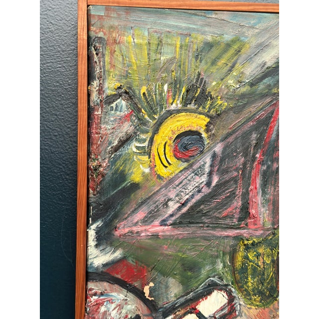 Bengt Fredriksson, Composition, 1960s, Oil on Canvas For Sale - Image 7 of 18