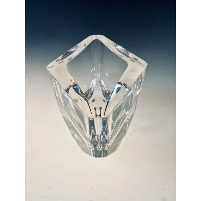 Diamond Vase by Kosta Boda for Sigurd Perrson, 1970s For Sale - Image 5 of 7