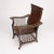 American Late 19th Century American Mahogany and Brass Library Armchair For Sale - Image 3 of 5