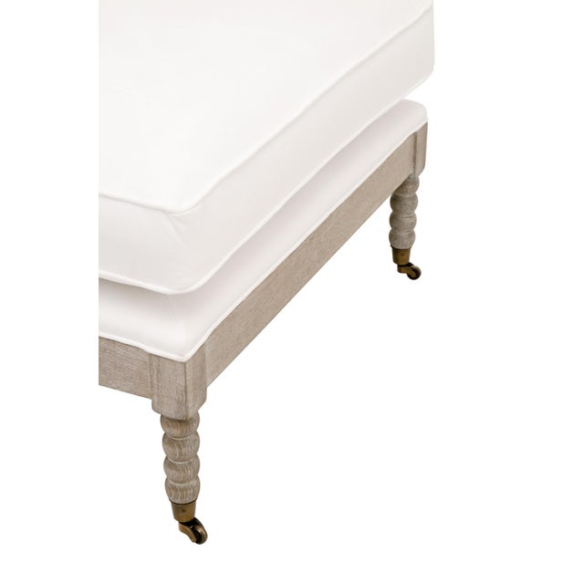 Curl up and wind down on this elegant chaise lounge chair. Made of a polyester/down blend, the seat and back cushions...