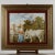 Cesare Peruzzi, Next to the Well, Oil on Canvas, Framed For Sale - Image 10 of 10