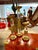 A pretty graduated set of Candlesticks or Prickets by Dolby Cashier from the 1980's. This was a brand name or trademark of...