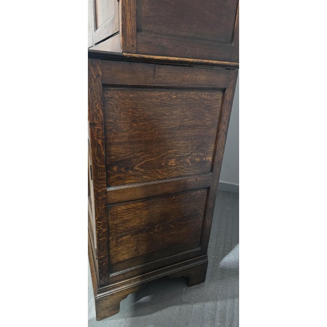 Georgian Oak Court Cupboard, 1790 For Sale - Image 13 of 18