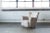 Fritz Hansen Danish 1940s Large Lounge Chair in Wool Fabric Fritz Hansen Style For Sale - Image 4 of 9