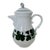 1930s Meissen Green Ivy Vine Individual Coffee Tea Pot For Sale