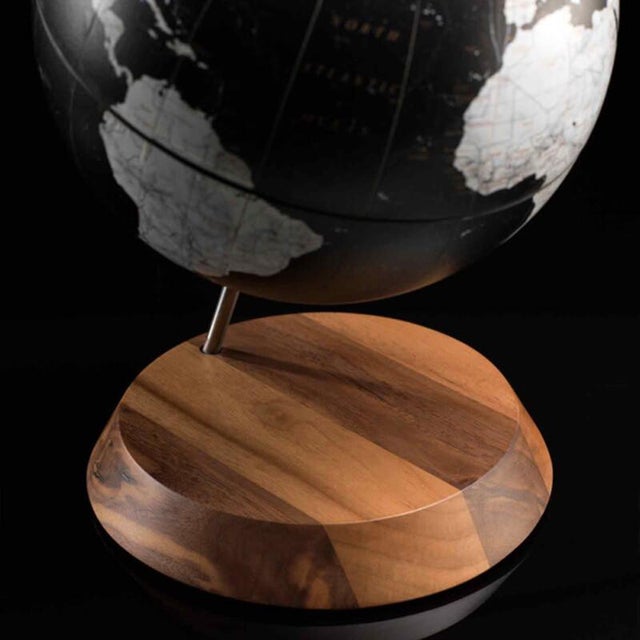 Bridge Black Globe by Zoffoli Mappamondi For Sale - Image 4 of 7