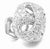 Contemporary Damiani 18k White Gold 3.03 ct Diamond Earrings. Retail: $28,190., Pair For Sale - Image 3 of 9