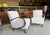 Mid-Century Modern Vintage Art Deco Lounge Chairs by Jindrich Halabala, Set of 2 For Sale - Image 3 of 18