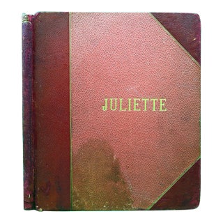 Mid 20th Century "Juliette" Book For Sale