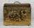 1940s Vintage Traditional English Brass Repousse Magazine Rack Record Stand Caddy For Sale - Image 5 of 9