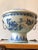 Chinese 19th Century Chinese Blue & White Hot Water Dish With Liner For Sale - Image 3 of 12