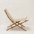Vintage Folding Chair by Johan Hagen for I. Christiansen, 1958 For Sale - Image 3 of 9
