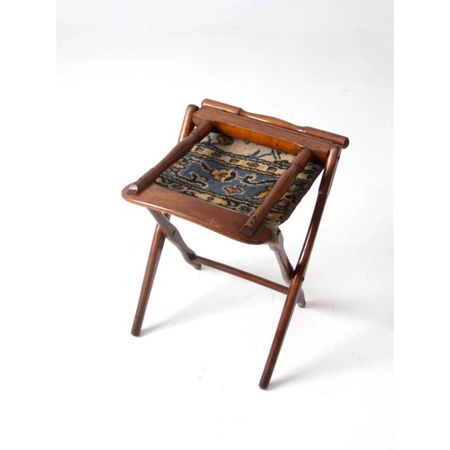 Antique Civil War Folding Camp Chair For Sale - Image 9 of 13