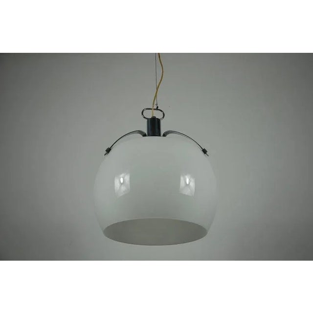 White Pendant Lamp from Artemide, 1970s For Sale - Image 16 of 18