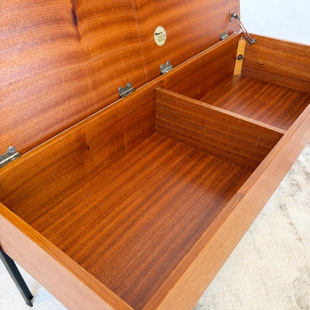 1970s Teak Coffee Table with Storage from Myer Twin, 1970s For Sale - Image 5 of 8